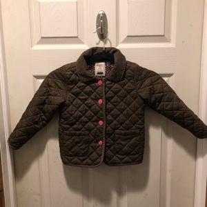 Old Navy Quilted Girls Button up jacket